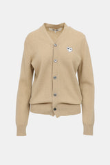 Comme des Garçons PLAY 2017 Logo Patch Cardigan