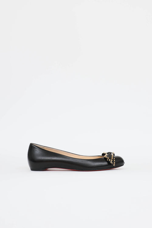 Christian Louboutin Spike Bow Flat