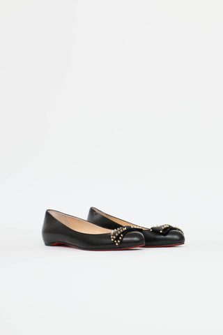 Christian Louboutin Spike Bow Flat
