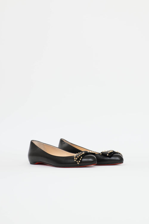 Christian Louboutin Spike Bow Flat