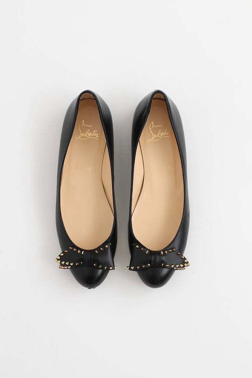 Christian Louboutin Spike Bow Flat