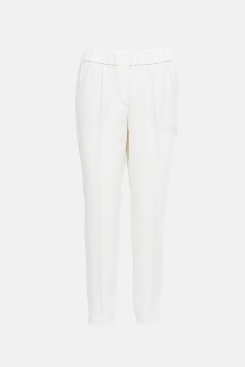 Brunello Cucinelli Tapered Elastic Trouser