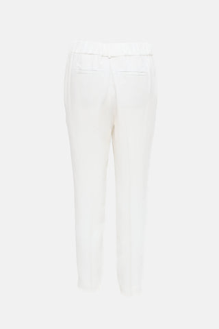 Brunello Cucinelli Tapered Elastic Trouser