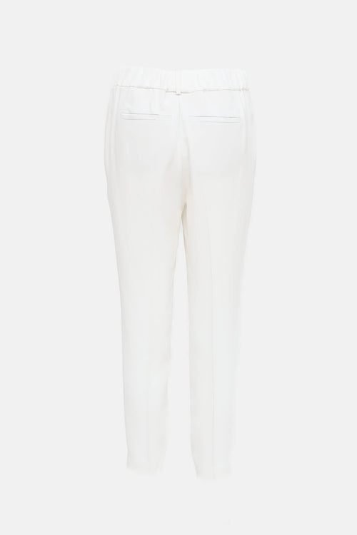 Brunello Cucinelli Tapered Elastic Trouser