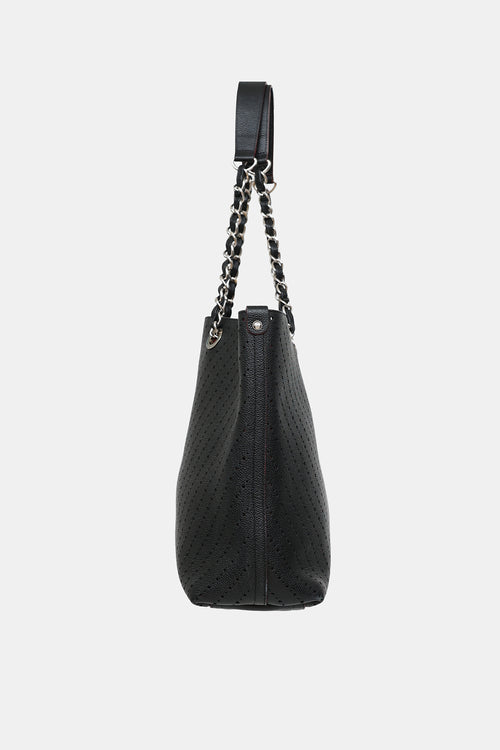 Chanel 2019 - 2017 Perforated Large Shopping Tote Bag