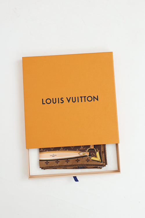 Louis Vuitton Monogram Confidential Scarf