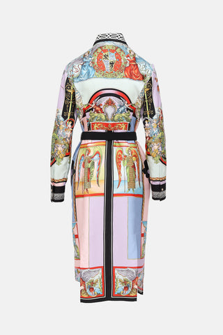 Versace SS 2018 Silk Shirt Dress