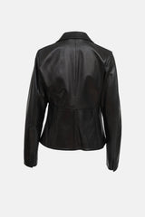 Max Mara Leather Blazer