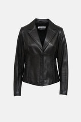 Max Mara Leather Blazer