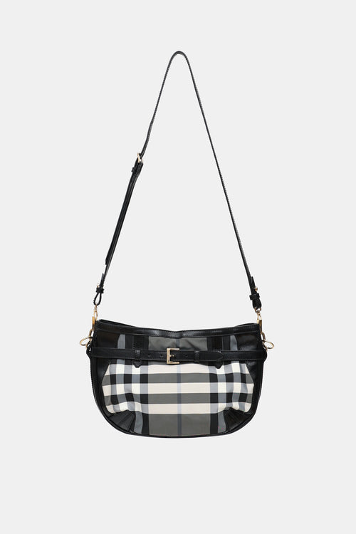Burberry Smoked Check Shoulder Bag