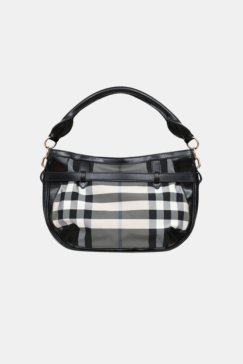 Burberry Smoked Check Shoulder Bag
