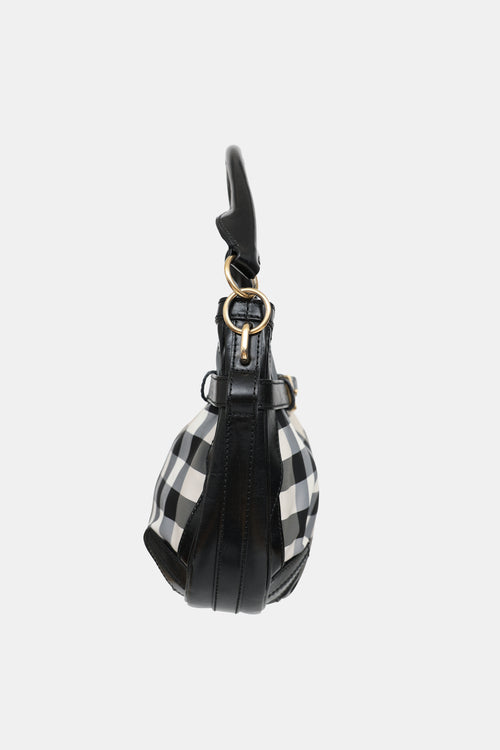 Burberry Smoked Check Shoulder Bag