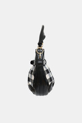 Burberry Smoked Check Shoulder Bag
