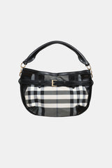 Burberry Smoked Check Shoulder Bag