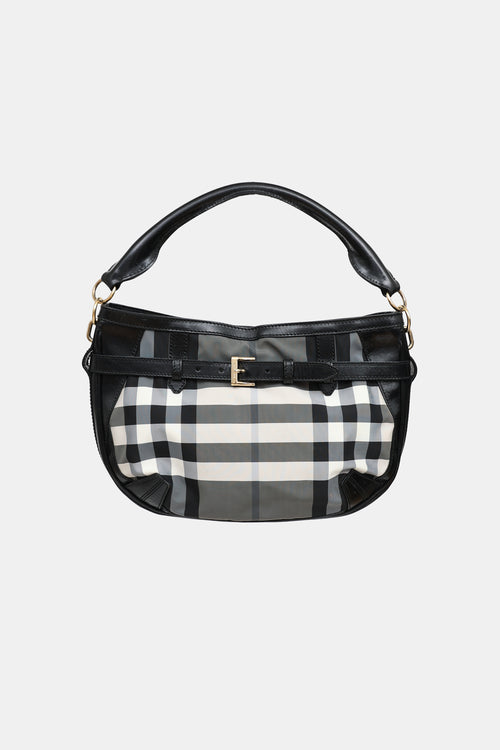 Burberry Smoked Check Shoulder Bag