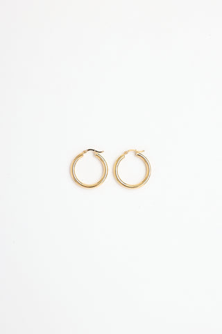 Fine Jewelry 14K Yellow Gold Hoop Earrings