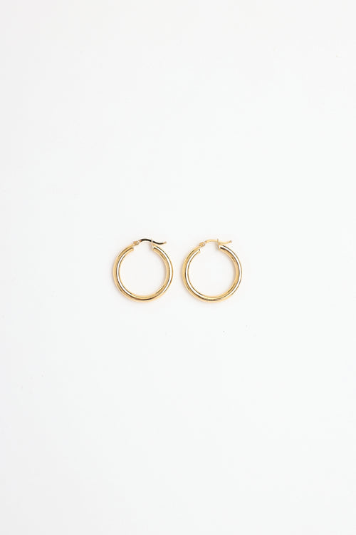Fine Jewelry 14K Yellow Gold Hoop Earrings
