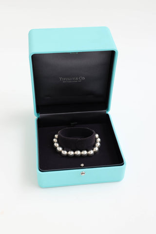 Tiffany & Co. Sterling Silver Hardwear Ball Bracelet