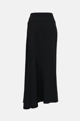 Sarah Pacini Asymmetrical Midi Skirt