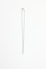 Tiffany & Co. Elsa Peretti Sterling Silver Rock Crystal Necklace