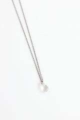 Tiffany & Co. Elsa Peretti Sterling Silver Rock Crystal Necklace