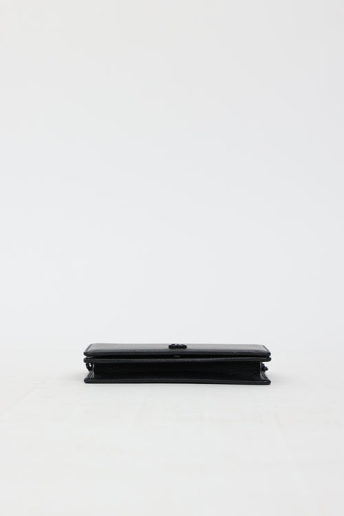 Monochrome Marmont Wallet On Chain Bag