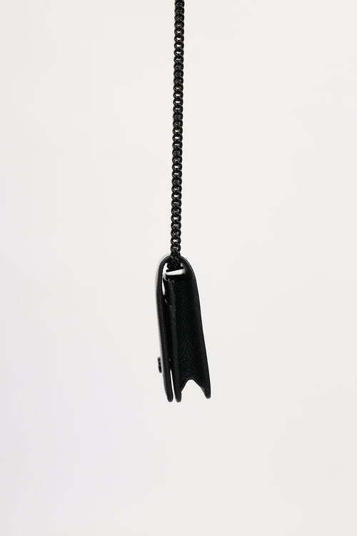 Gucci Monochrome Marmont Wallet On Chain Bag