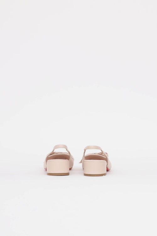 Christian Louboutin Mamaflirt Bow Slingback Pump