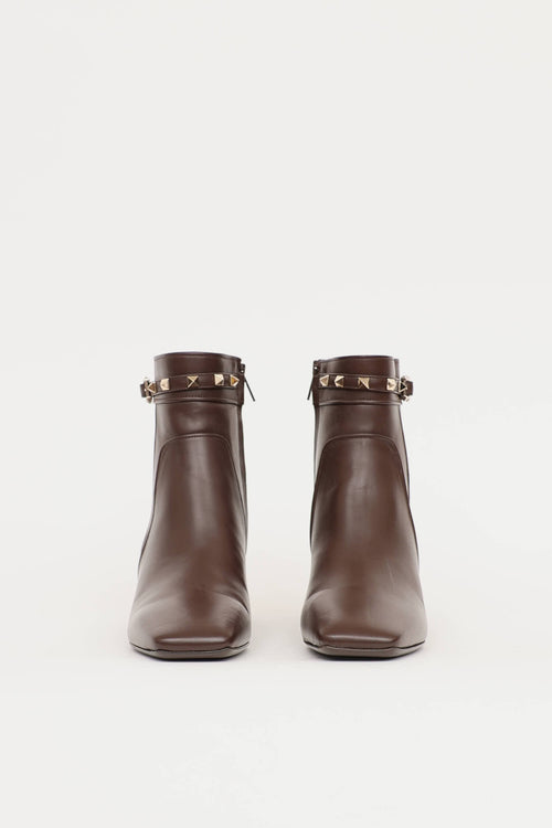 Valentino Rockstud Ankle Boot