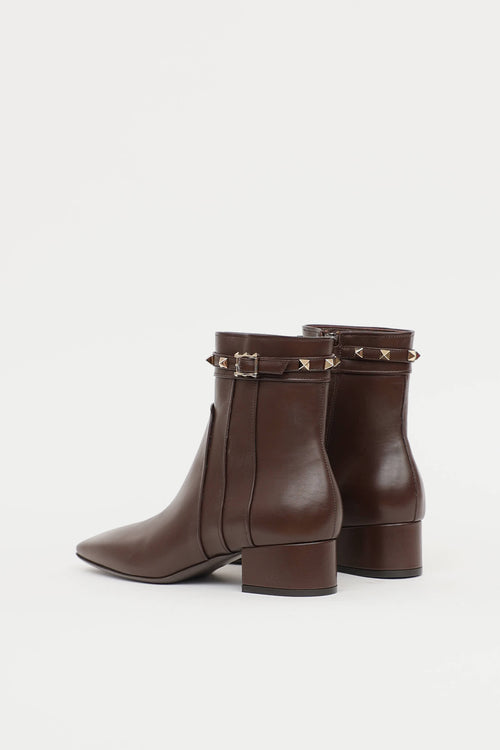 Valentino Rockstud Ankle Boot