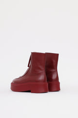 The Row Zipped Ankle Boot
