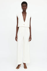 Loulou Studio Linen  Co-ord Set