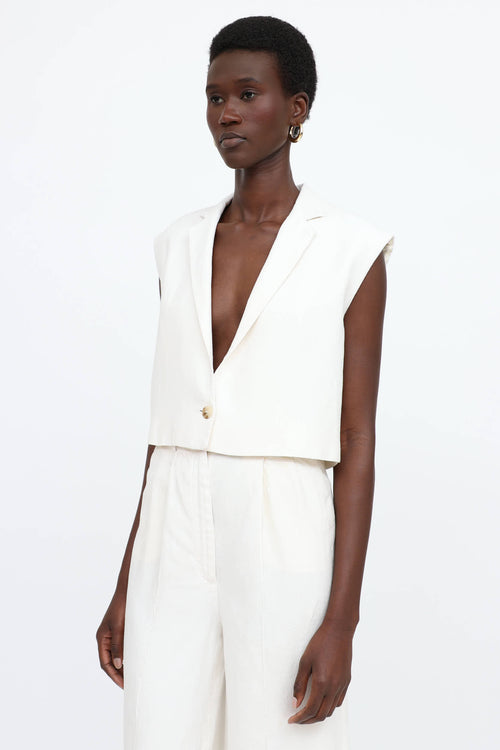 Loulou Studio Linen  Co-ord Set