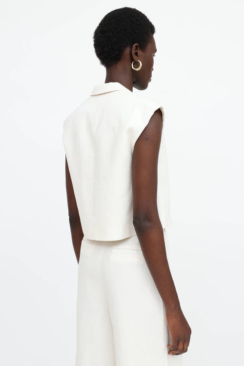 Loulou Studio Linen  Co-ord Set