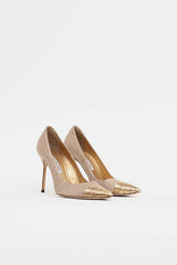 Manolo Blahnik Bipunta Cap Toe Pump