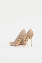 Manolo Blahnik Bipunta Cap Toe Pump