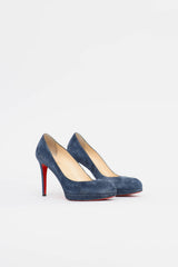 Christian Louboutin Suede Simple Pump