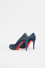 Christian Louboutin Suede Simple Pump