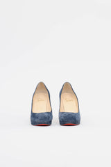 Christian Louboutin Suede Simple Pump