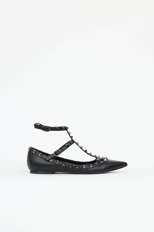 Valentino Caged Rockstud Flats
