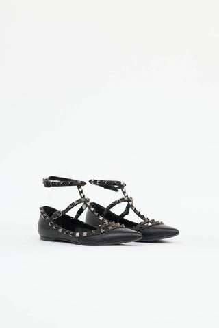 Valentino Caged Rockstud Flats