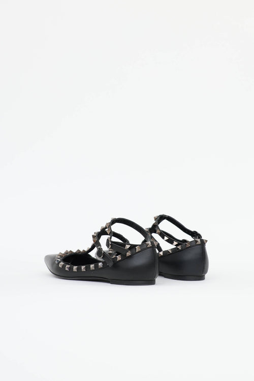 Valentino Caged Rockstud Flats