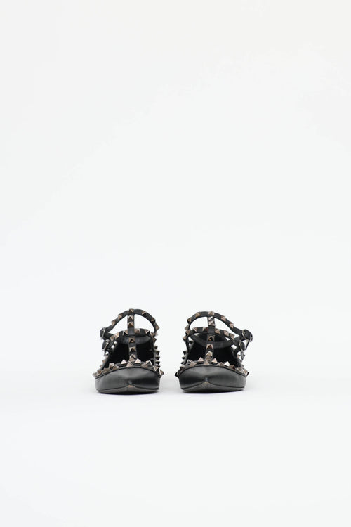 Valentino Caged Rockstud Flats