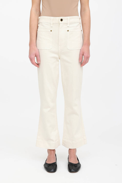 Khaite Raquel Cropped Jeans