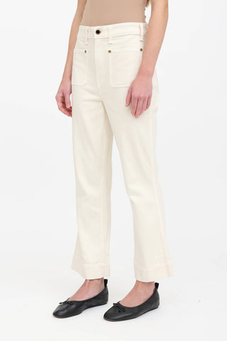Khaite Raquel Cropped Jeans