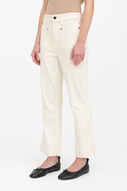 Khaite Raquel Cropped Jeans