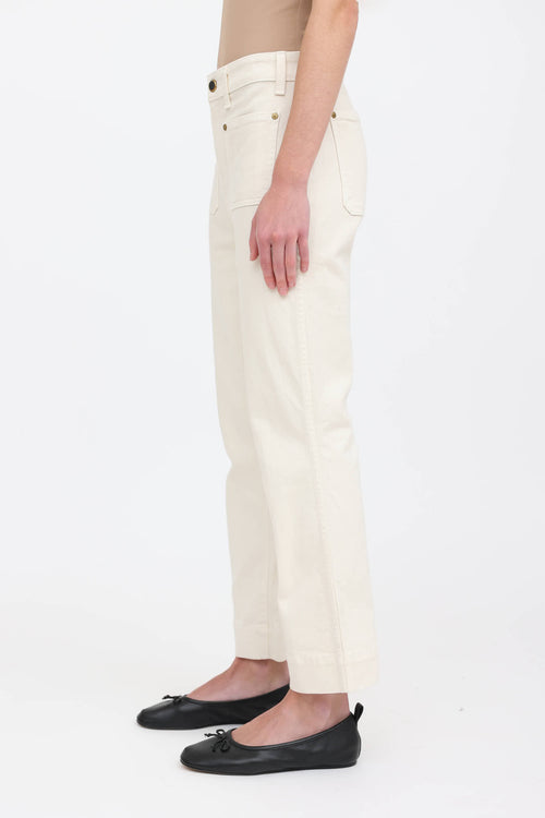 Khaite Raquel Cropped Jeans