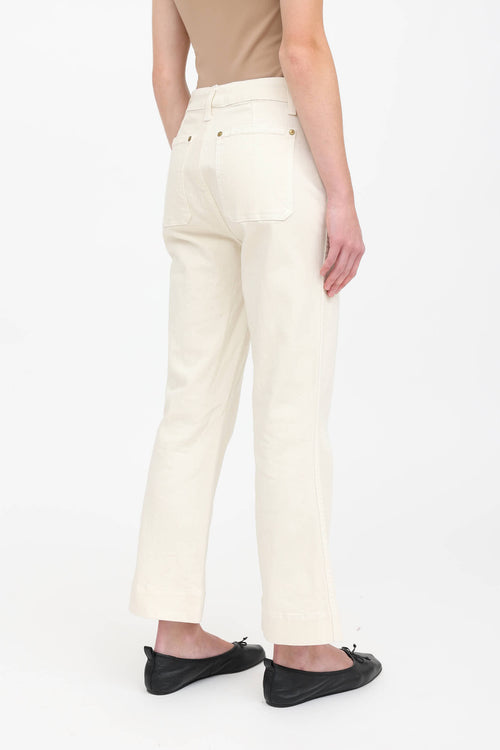 Khaite Raquel Cropped Jeans