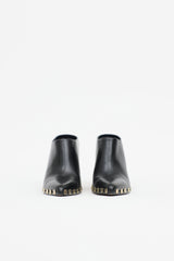 Celine Leather Studded Mule