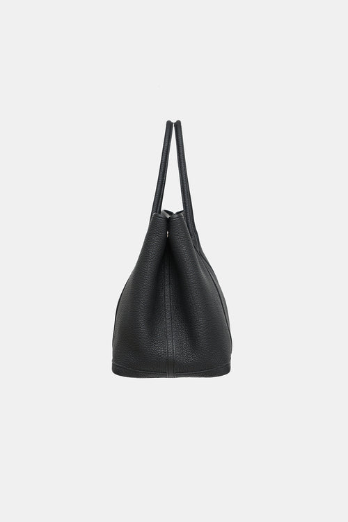 Hermès 2018 Noir Negonda Garden Party 36 Bag